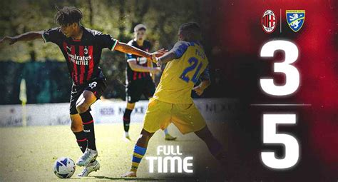 milan frosinone primavera highlights